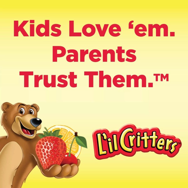 L’il Critters Immune C Plus Zinc & Vitamin D for Kids, Immune Support, 290 Gummies