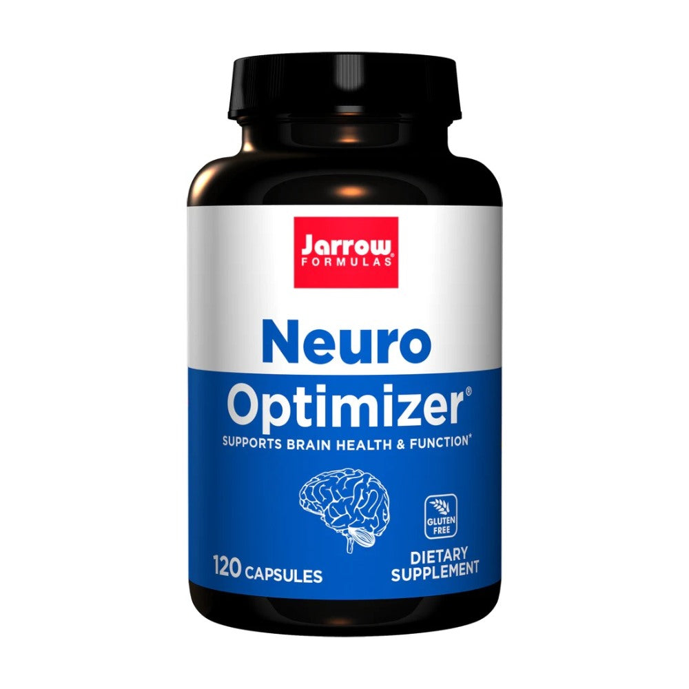 Jarrow Formulas Neuro Optimizer, Brain Health & Antioxidant Support, Includes 7 Neuro Nutrients, 120 Capsules