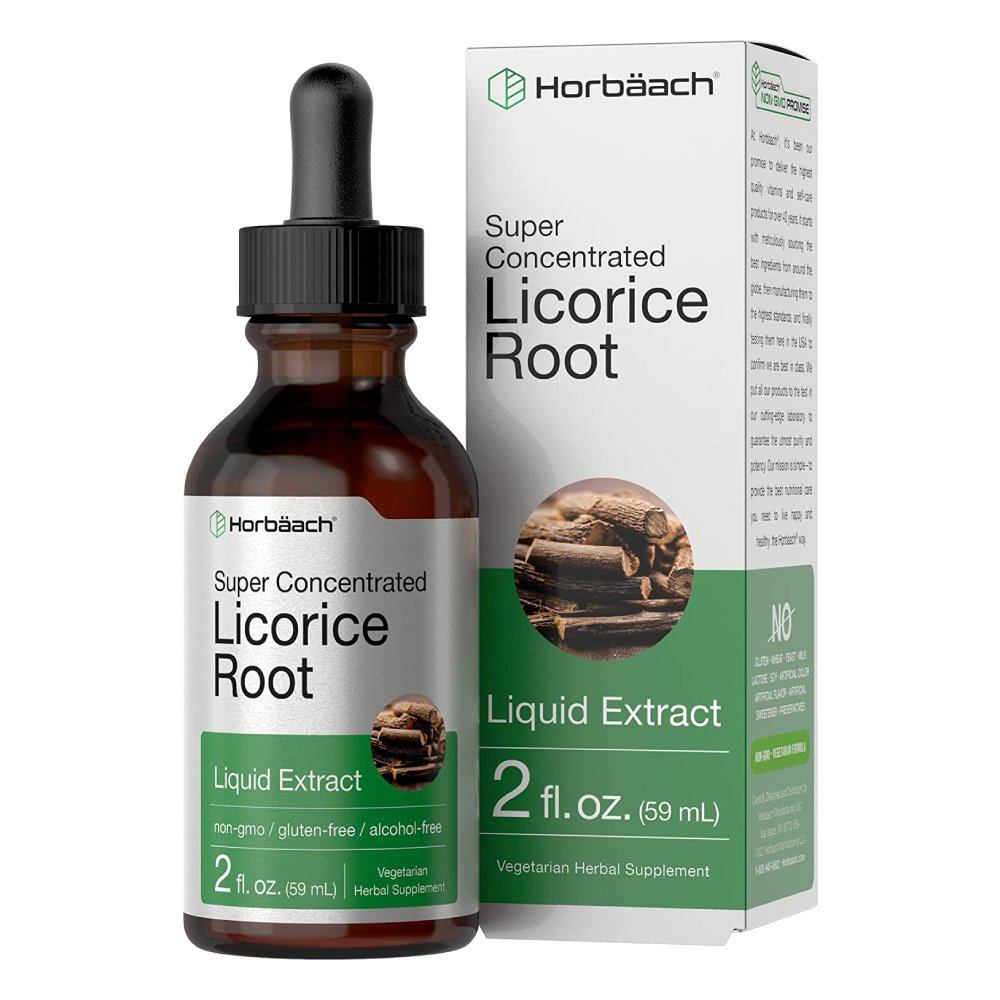 Horbaach Licorice Root Extract, Super Concentrated, 59ml