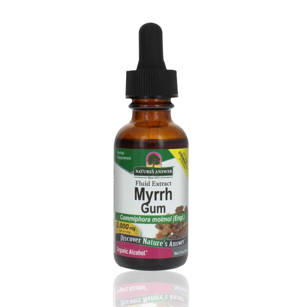 Nature’s Answer Myrrh Ole Gum, Resin Drops, Immune Support, 2ml