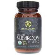 SUNWARRIOR – Mushroom Blend, Supports Antioxidants and Healthy Immunity, 60 Vegan Capsules