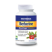 Enzymedica Berberine , for Blood Sugar Balance, Cardiovascular, Immune & Metabolic Support 60 Capsules