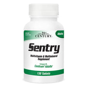 21st Century Sentry Multivitamins & Mutliminerals for Adults Supports Immune System & Energy 130 Tablets