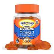 Haliborange Omega-3 and Multivitamins, 3-12 years, 30 Orange Flavor Softies