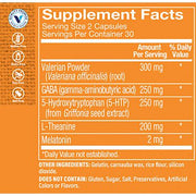 The Vitamin Shoppe sleep support relaxation specialty 60 caps