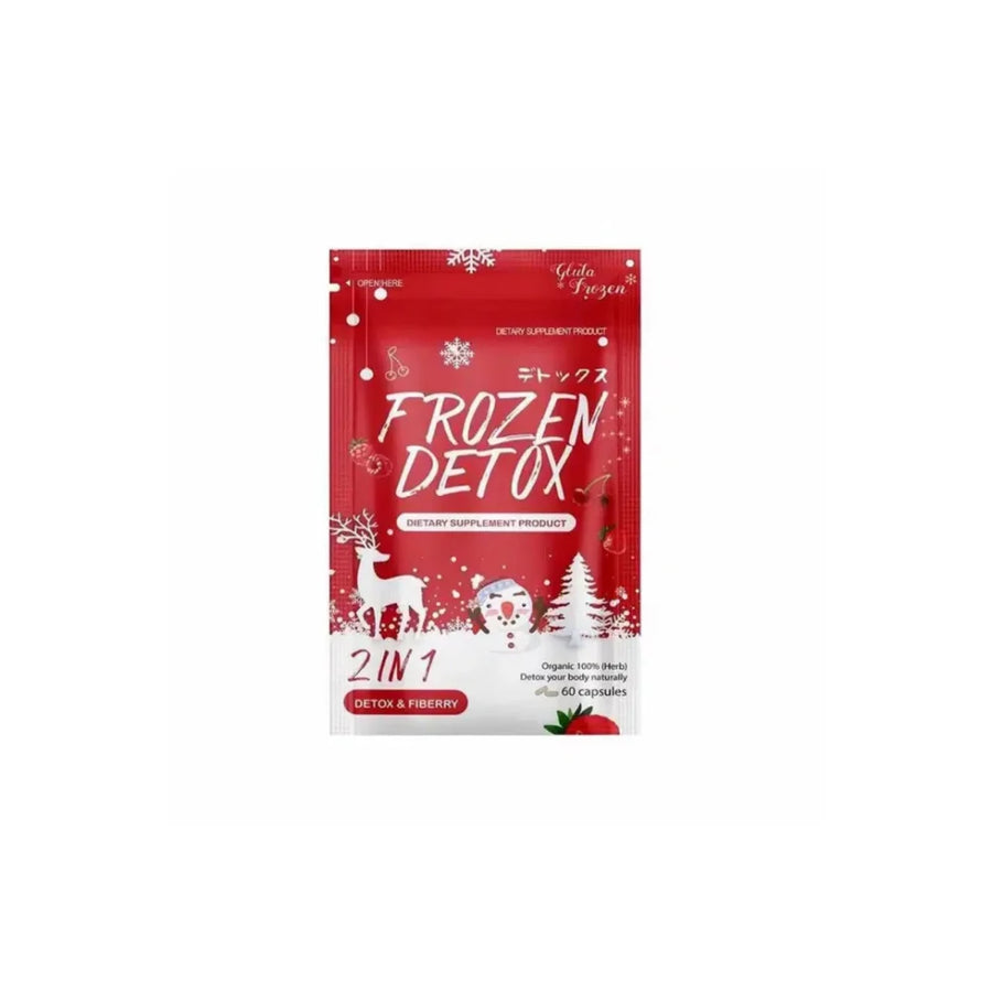 Frozen detox red pack 2 in 1 60 caps