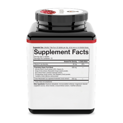 Youtheory - Resveratrol, Support Antioxidant and Healthy Aging, 290 Tablets