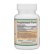 Double Wood TUDCA 500mg Supplement Supports Liver Health & Gallbladder Cleanse 60 Capsules