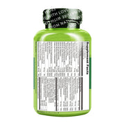 NATURELO Whole Food Multivitamin for Teens, Support Clear Skin, Mental focus, Immune Health, 60 Vegetarian Capsules