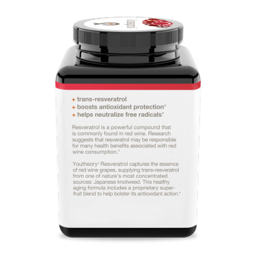 Youtheory - Resveratrol, Support Antioxidant and Healthy Aging, 290 Tablets