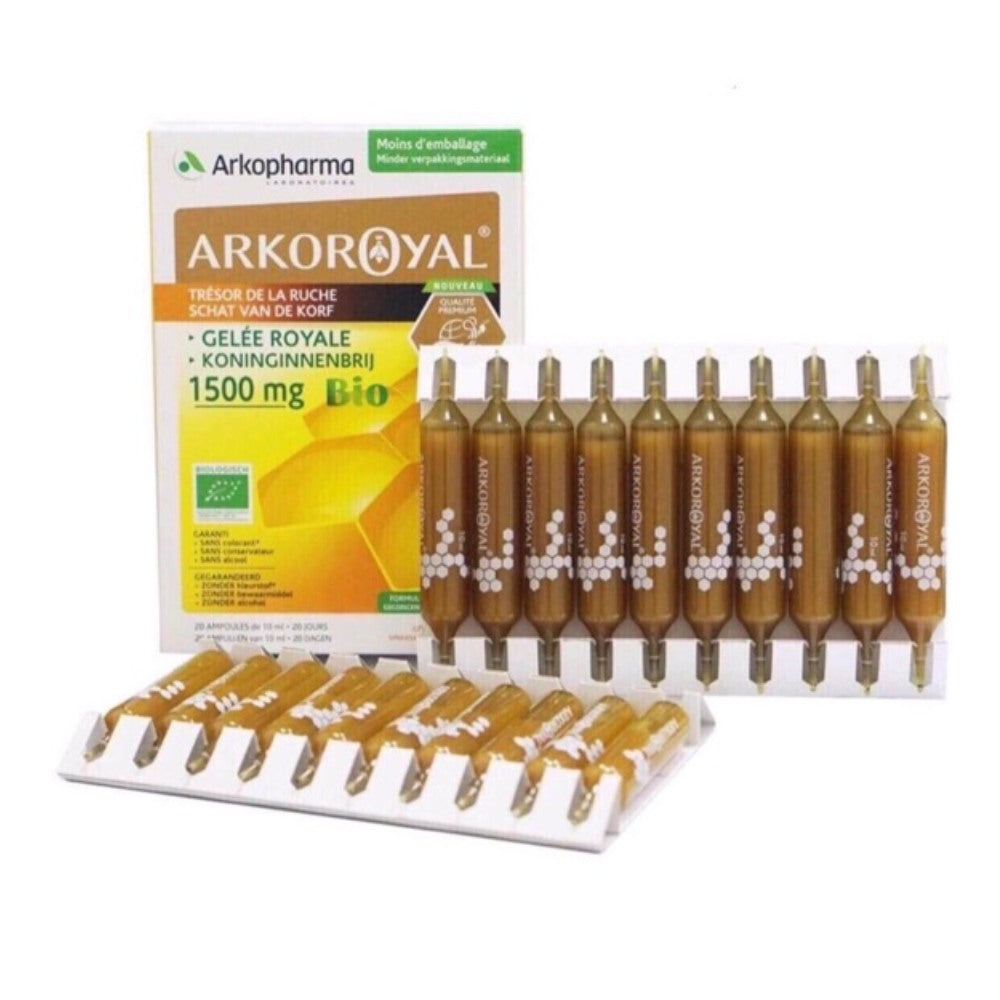Arkopharma ARKOROYAL GELEE ROYAL 1500mg Support immune health 20 ampoules