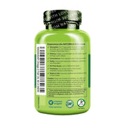 NATURELO Omega-3 Fish Oil Supplement, EPA + DHA, 1100mg Triglyceride Omega-3 per Gel, for Heart, Eye, Brain, Joint Health, No Burps, Lemon Flavor, 60 Softgels