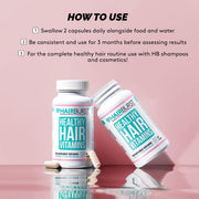 HAIRBURST Healthy Hair Vitamins, Hair Growth Vitamins for Women and Men, Vitamins for Hair Care, 60 Capsules