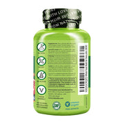 NATURELO Whole Food Multivitamin for Teens, Support Clear Skin, Mental focus, Immune Health, 60 Vegetarian Capsules