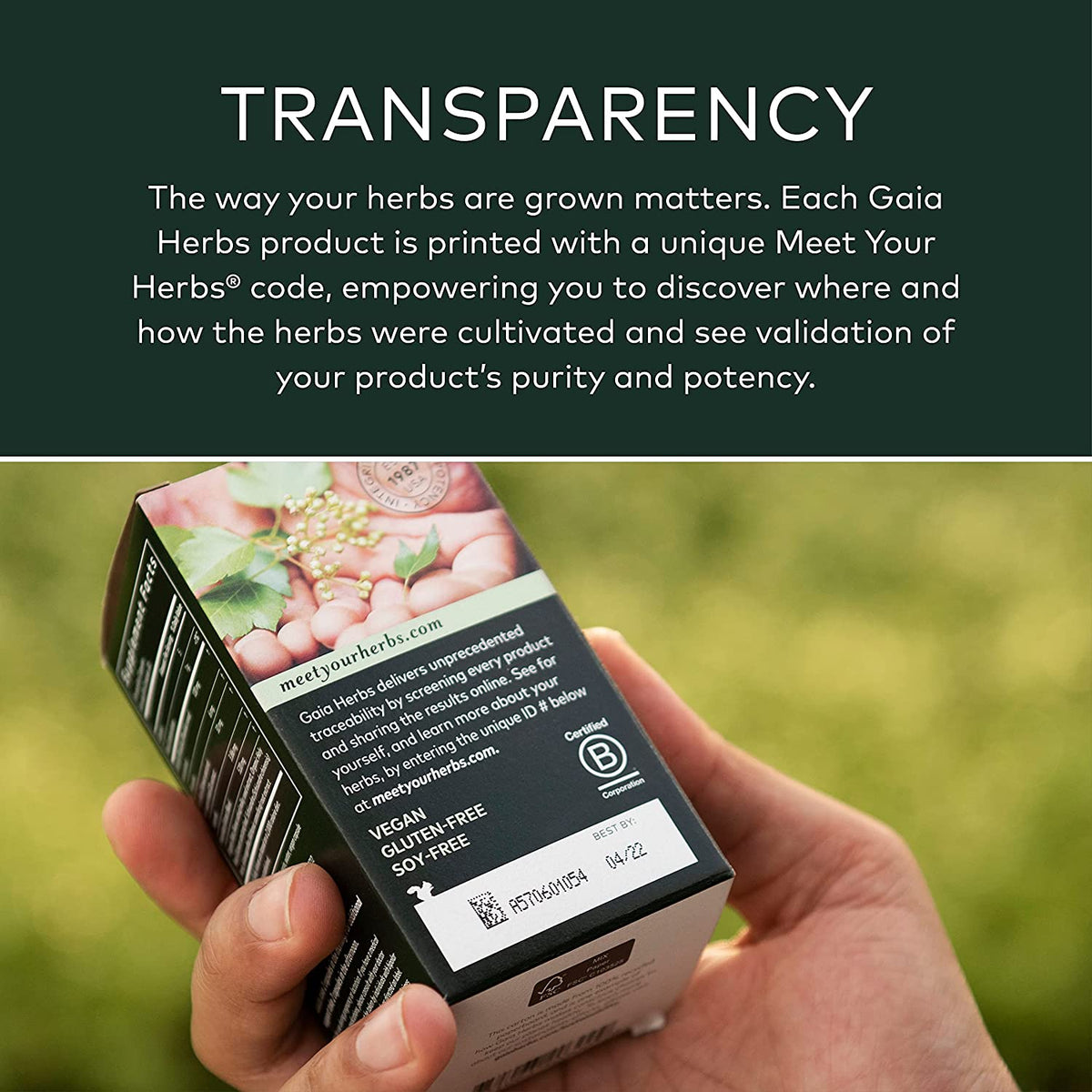Gaia Herbs Hair, Skin & Nail Support, Helps Promote Healthy Skin, Hair Growth & Nail Growth 60 Vegan Liquid Phyto-Capsules