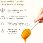 Comvita - Raw Manuka Honey, Certified 10+UMF (263+MGO), Non-GMO, 500 g