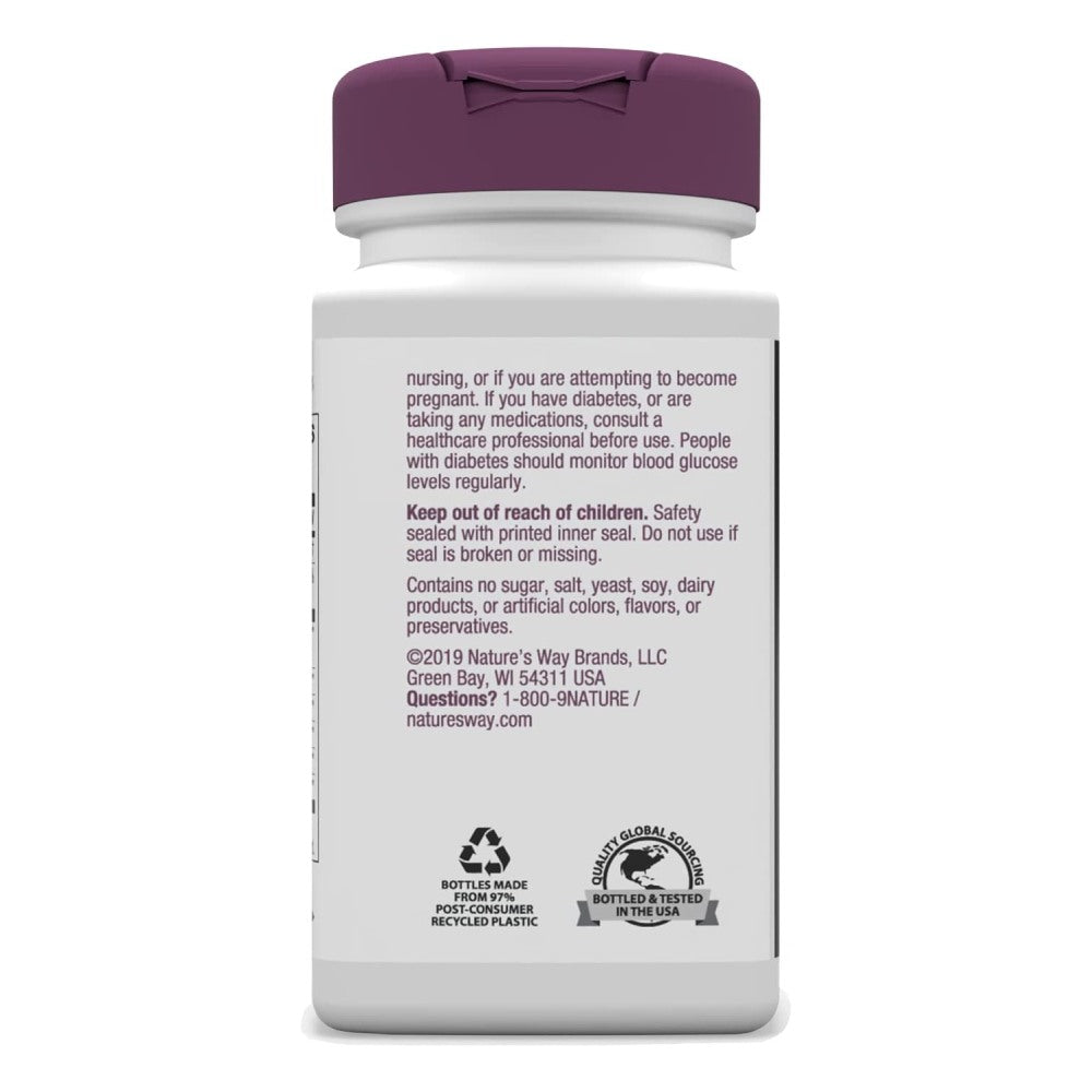 Nature’s Way Blood Sugar Manager, Support Blood Sugar Metabolism, 90 Capsules