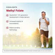 Jarrow Formulas Methyl Folate 400 Mcg, Highly Biologically Active Form of Folate, 60 Veggie Caps