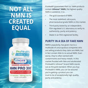 ProHealth Longevity - NMN Pro 300, Enhanced Absorption, Helps Combat Aging, Improves Heart Health and Muscle Strength, 60 capsules