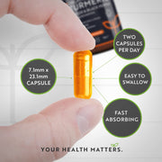 Nutravita Organic Turmeric 1440mg, with Black Pepper & Ginger, Organic Turmeric with Active Ingredient Curcumin, Improves Cardiovascular & Joint Health ,180 Vegan Capsules