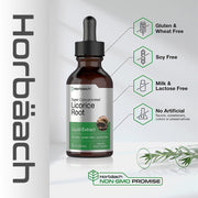 Horbaach Licorice Root Extract, Super Concentrated, 59ml