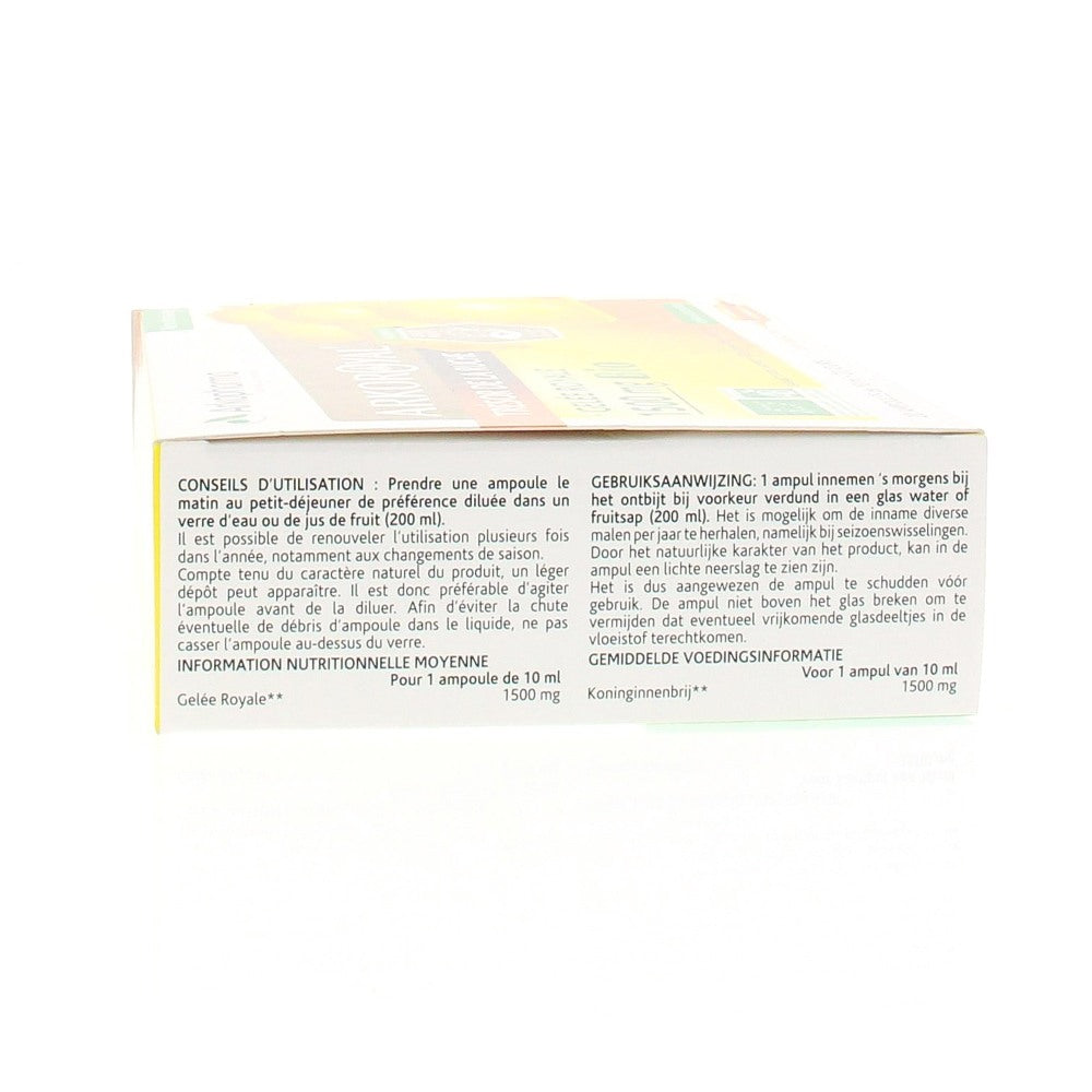 Arkopharma ARKOROYAL GELEE ROYAL 1500mg Support immune health 20 ampoules