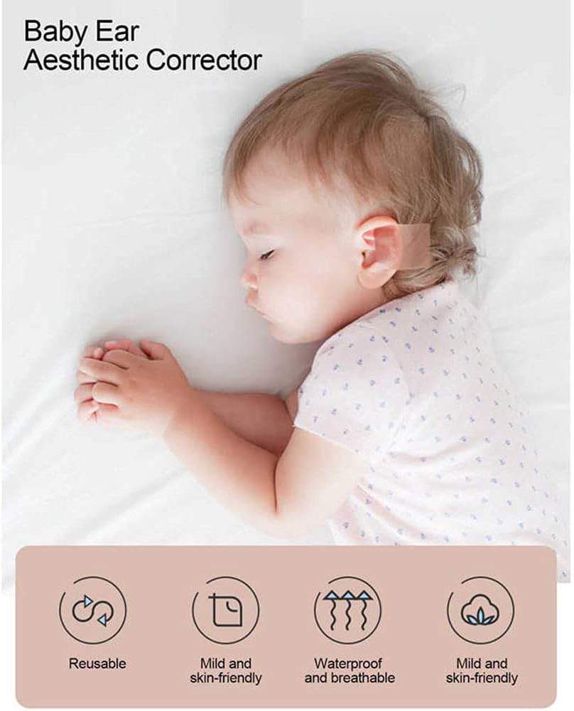 Baby Coupe Auricle Patchto Protect Your Child’s Ears From Water During Bathing or Swimming
