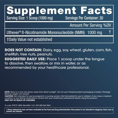 Prohealth Longevity NMN Pro pure powder 30 grams