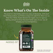 Gaia Herbs Reflux Relief, with Marshmallow Root, Chamomile, Aloe, Helps with Occasional Heartburn & Relieve Indigestion 45 Chewable Tablets