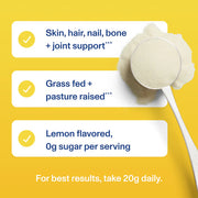 Vital Proteins, ultra pure Collagen Peptides, lemon flavored (313g)
