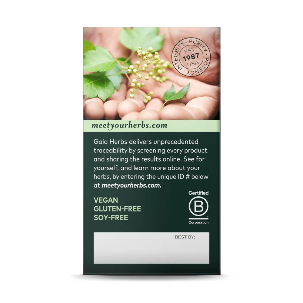 Gaia Herbs Resveratrol 150, Beauty & Radiance Antioxidant Supports Hair, Skin & Nails 50 Liquid Phyto-Capsules