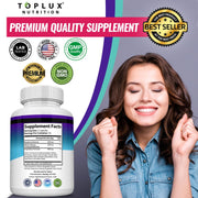 Toplux Nutrition - Keto Burn, Ketosis Weight Loss, 1200 Mg, Burn Fat for Fuel, Enhance Mental Focus, Increase Energy Levels, 60 Capsules