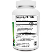 Dr Berg Chewable Vitamin C Complex, Vitamin C from Berries Antioxidants & Immune Booster 60 Wafers
