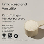 Sports Research Sr Marine Collagen Peptides10 g unflavored 340g