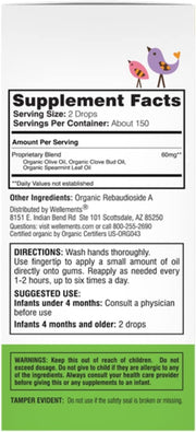 Wellements Organic Baby Tooth Oil 15ml