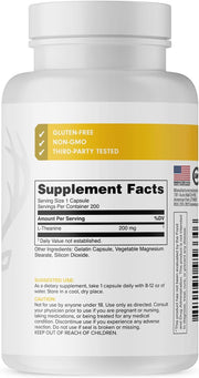 Bucked Up L Theanine 200mg 200 Capsules