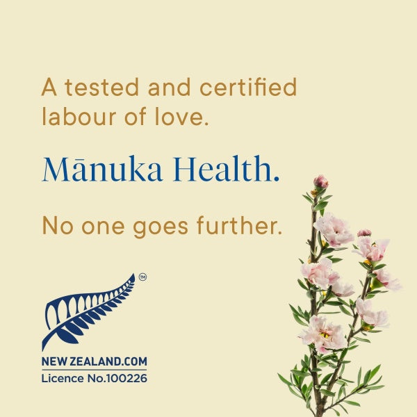 Manuka Health MGO 400+ Manuka Honey Lozenges with Propolis, 100% Natural with Vitamin C, 15 lozenges