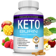 Toplux Nutrition - Keto Burn, Ketosis Weight Loss, 1200 Mg, Burn Fat for Fuel, Enhance Mental Focus, Increase Energy Levels, 60 Capsules