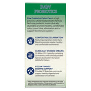 Garden of Life RAW Probiotics, 50 billion CFU, Colon Care, 30 Vegetarian Capsules