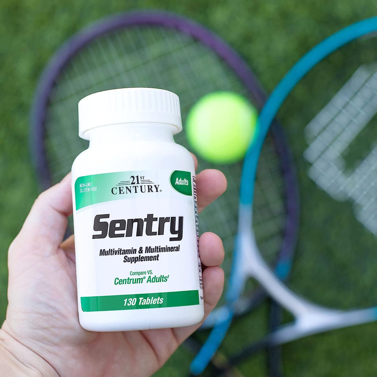 21st Century Sentry Multivitamins & Mutliminerals for Adults Supports Immune System & Energy 130 Tablets