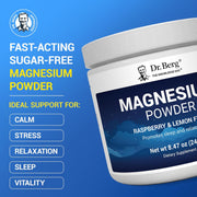 Dr Berg Magnesium Powder Raspberry & Lemon Flavour 235g
