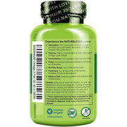NATURELO Omega-3 Fish Oil Supplement, EPA + DHA, 1100mg Triglyceride Omega-3 per Gel, for Heart, Eye, Brain, Joint Health, No Burps, Lemon Flavor, 60 Softgels