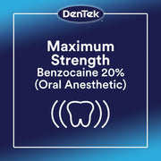 Dentek Inastant Pain Relief Benzocaine 20% for Oral Pain 50 applicators