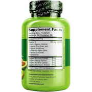 NATURELO Vitamin E, 180 mg (300 IU) of Natural Mixed Tocopherols, Supplement for Healthy Skin, Hair, Nails, Immune & Eye Health, 90 Vegan Capsules