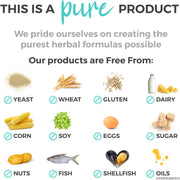 PureCo Organic Turmeric With Ginger & Black pepper with curcumin 95% 60 caps