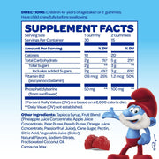 '+The Smurfs Memory & Focus 30 Gummies ages 4