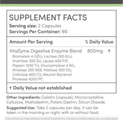 Double Wood Essential Digestive Enzymes 800mg 180 Caps