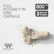Double Wood Essential Digestive Enzymes 800mg 180 Caps