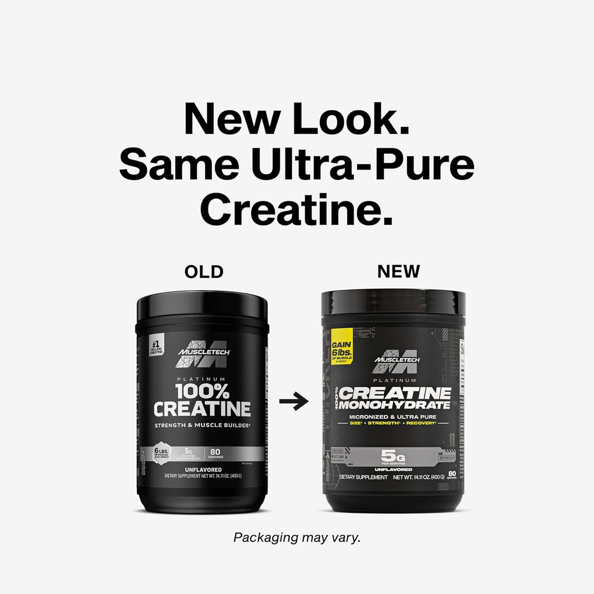 Muscletech platinum creatine - Enhance Muscle Strength & Increase Athletic Performance 400g