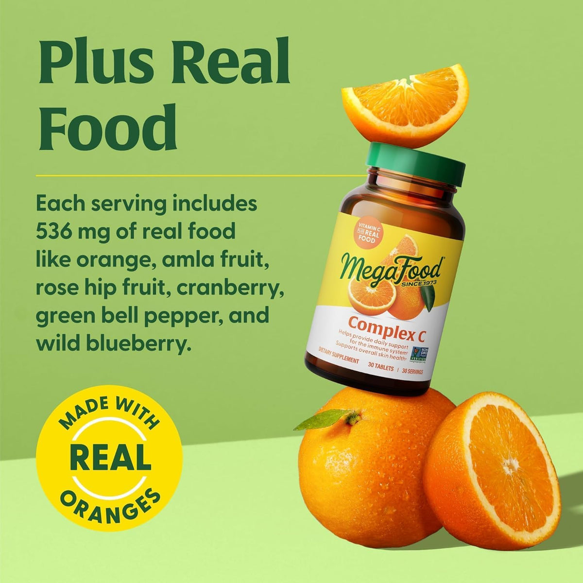 megafood vitamin c complex 180 tabs